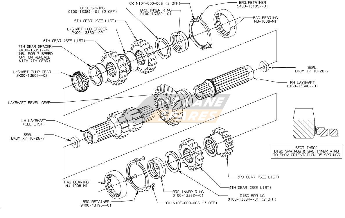 LAYSHAFT ASSEMBLY